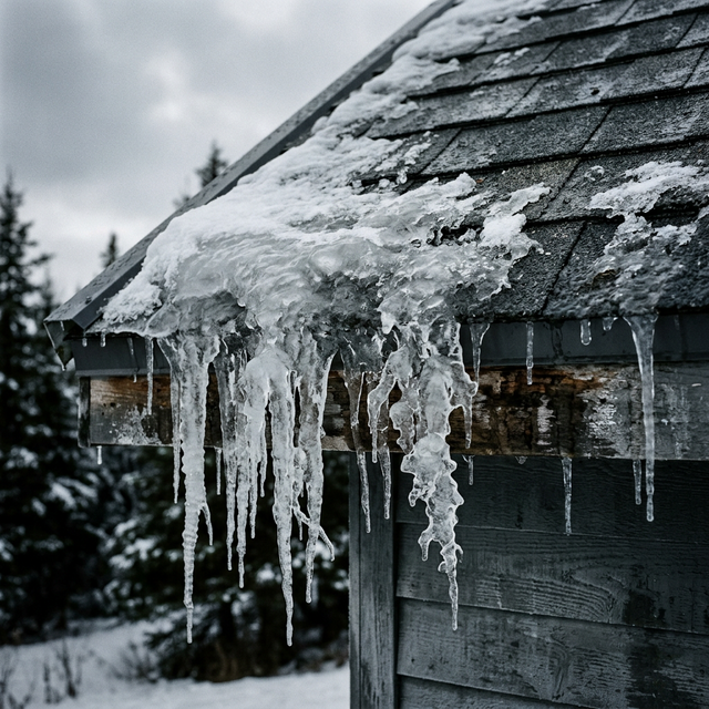 Ice Dam Seepage Cleanup